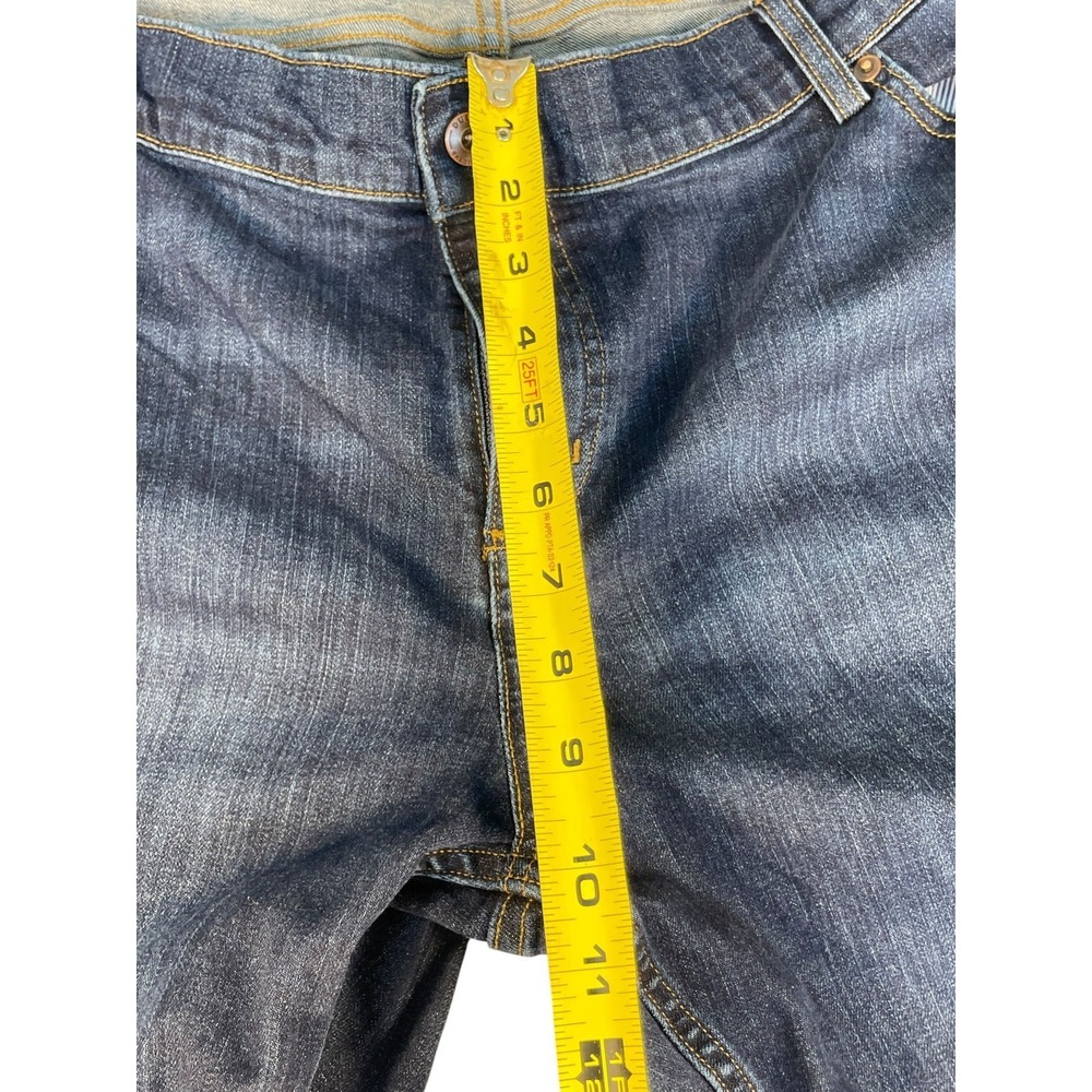 Duluth Trading Co Jeans Womens 24Wx31 Blue Denim Stretch Bootcut Leg Mid Rise - Picture 13 of 16